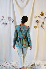 Patron couture robe, blouse encolure carrée Sybil / PDF (A4, A3, A0, US Letter) - Cadres, Calques par Taille, Vidéoprojection - Maison Fauve