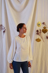 Patron couture robe, blouse Maïa / PDF (A4, A3, A0, US Letter) - Cadres, Calques par Taille, Vidéoprojection - Maison Fauve