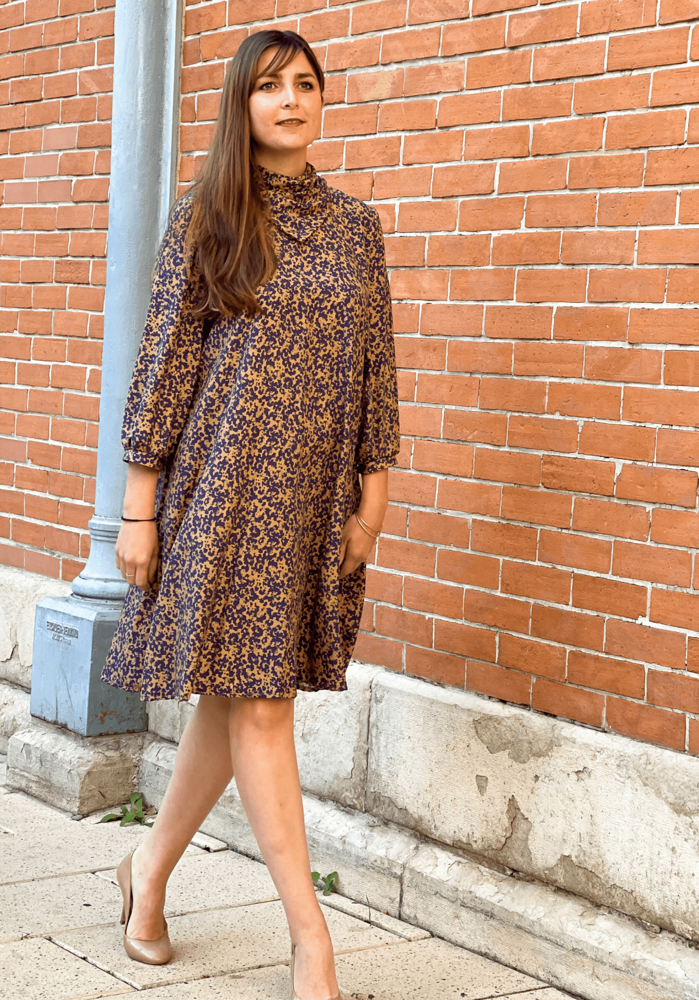 Patron couture robe, blouse Mia / PDF (A4, A3, A0, US Letter) - Cadres, Calques par Taille, Vidéoprojection - Maison Fauve