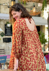 Patron couture robe, blouse Mia / PDF (A4, A3, A0, US Letter) - Cadres, Calques par Taille, Vidéoprojection - Maison Fauve