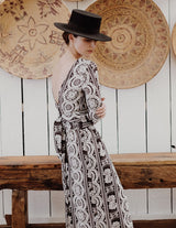 Patron couture robe, blouse Sierra / PDF (A4, A3, A0, US Letter) - Cadres, Calques par Taille, Vidéoprojection - Maison Fauve
