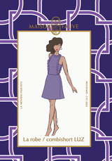 Patron couture robe, combishort Luz / Patron pochette - Maison Fauve