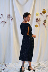 Patron couture robe portefeuille longue Tamara / PDF (A4, A3, A0, US Letter) – Tailles 34 à 56 – Cadres, Calques par Taille, Vidéoprojection - Maison Fauve