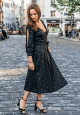 Patron couture robe portefeuille longue Tamara / PDF (A4, A3, A0, US Letter) – Tailles 34 à 56 – Cadres, Calques par Taille, Vidéoprojection - Maison Fauve