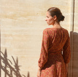 Patron couture robe portefeuille longue Tamara / PDF (A4, A3, A0, US Letter) – Tailles 34 à 56 – Cadres, Calques par Taille, Vidéoprojection - Maison Fauve
