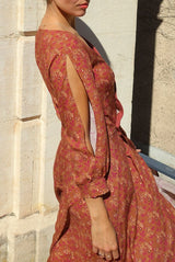 Patron couture robe portefeuille longue Tamara / PDF (A4, A3, A0, US Letter) – Tailles 34 à 56 – Cadres, Calques par Taille, Vidéoprojection - Maison Fauve