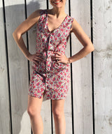 Patron couture robe, top à festons Bloom / PDF (A4, A3, A0, US Letter) - Cadres, Calques par Taille, Vidéoprojection - Maison Fauve