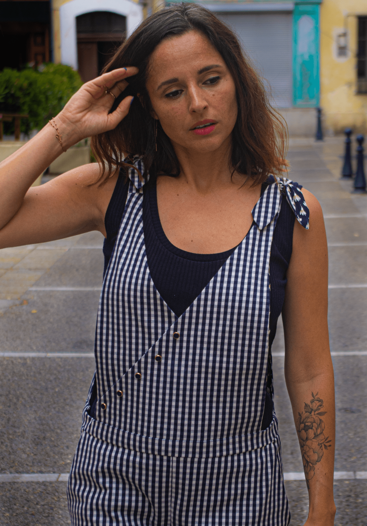 Patron couture salopette Sailor / PDF (A4, A3, A0, US Letter) - Cadres, Calques par Taille, Vidéoprojection - Maison Fauve