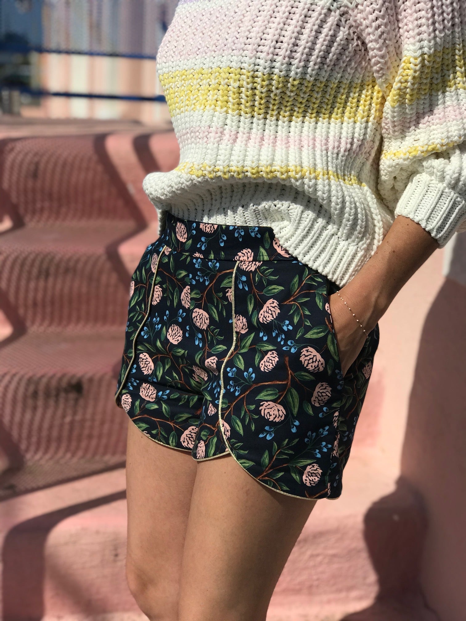 Patron couture short Pippa / PDF (A4, A3, A0, US Letter) - Cadres, Calques par Taille, Vidéoprojection - Maison Fauve