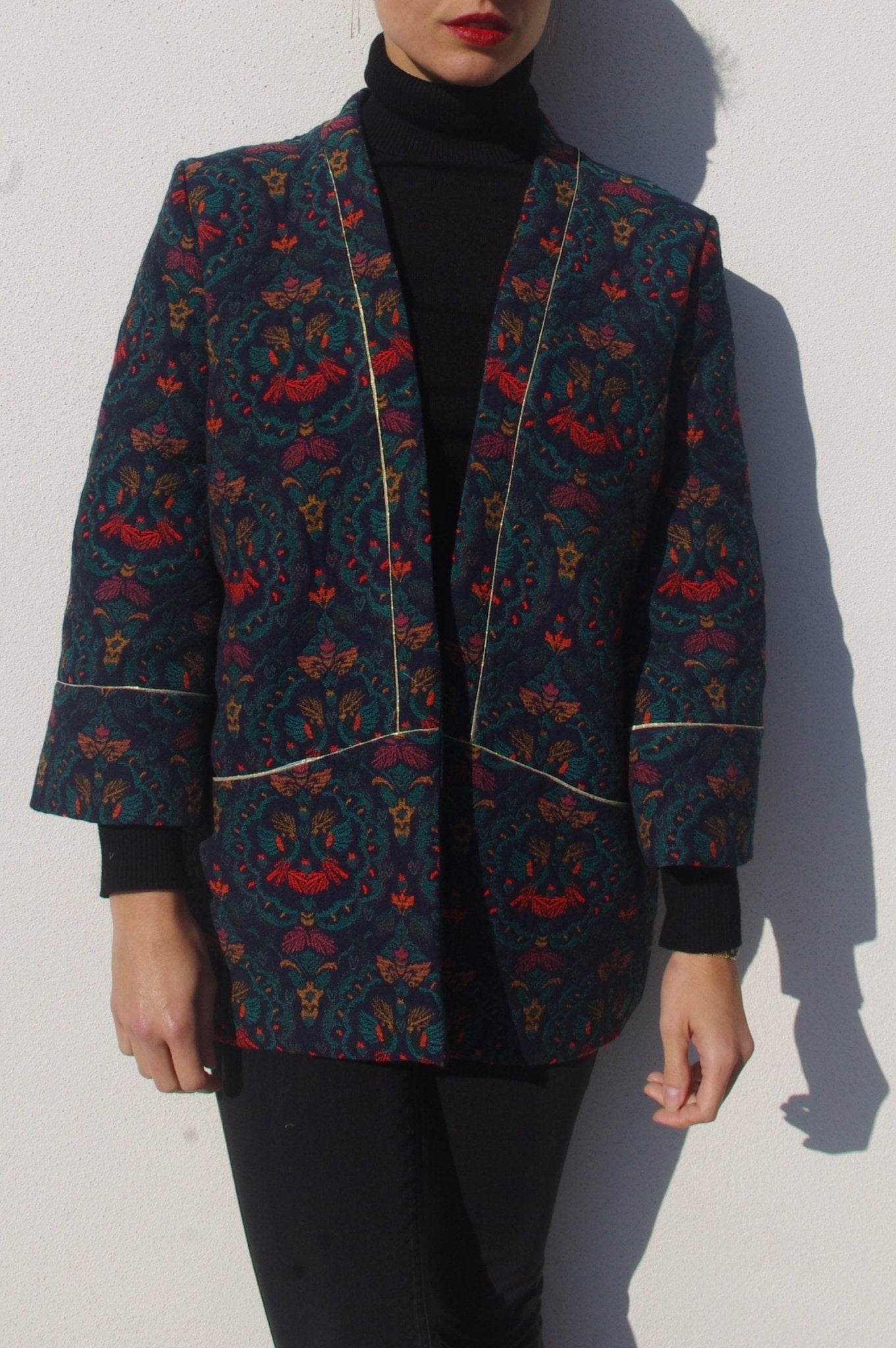 Patron couture veste Sable / PDF (A4, A3, A0, US Letter) – Tailles 34 à 56 – Cadres, Calques par Taille, Vidéoprojection - Maison Fauve