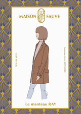 Patron manteau Ray / Patron pochette - Maison Fauve