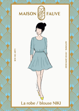 Patron robe, top Niki / Patron pochette - Maison Fauve