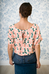 Patron top Palma / Patron pochette Spécial débutant - Maison Fauve