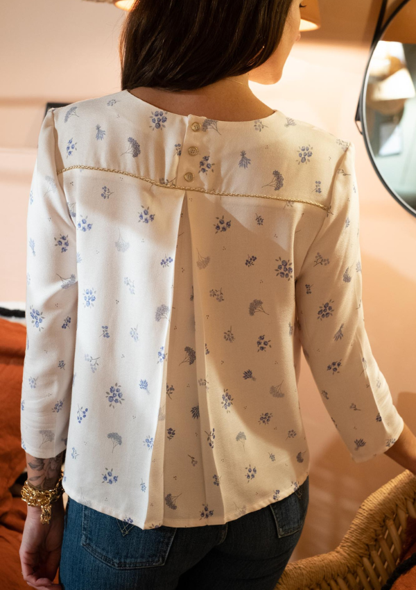 Patron couture blouse Violette / Patron pochette