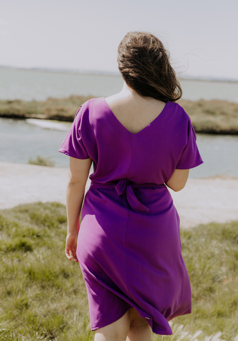 Beginner Sewing Pattern - The Transat Dress / PDF (A4, A3, A0, US Letter) - Frames, Layers by Size, Video Projection