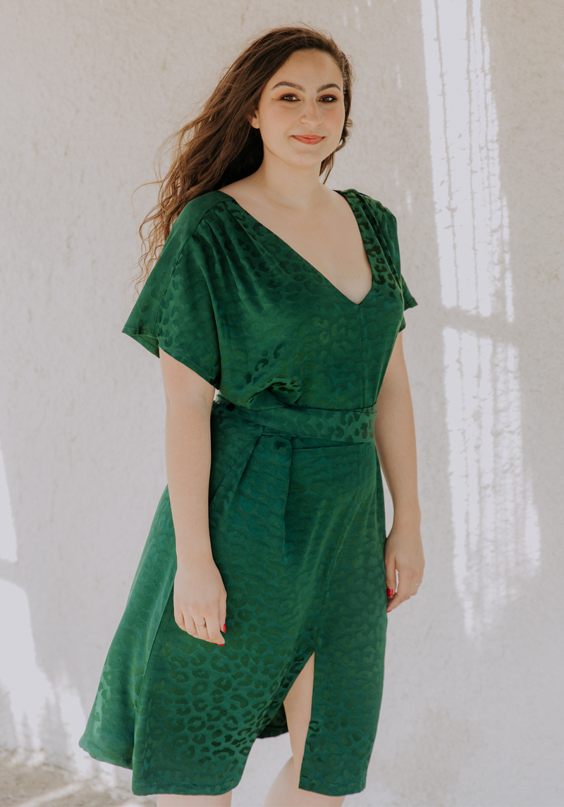 Beginner Sewing Pattern - The Transat Dress / PDF (A4, A3, A0, US Letter) - Frames, Layers by Size, Video Projection
