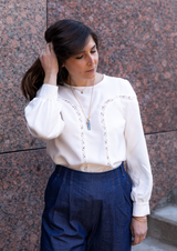 Patron PDF gratuit blouse Tribeca / PDF (A4, A3, A0, US Letter) - Cadres, Calques par Taille, Vidéoprojection