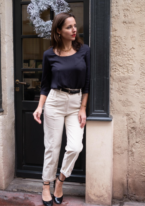 Pants pattern, Hussard jeans / Pocket pattern