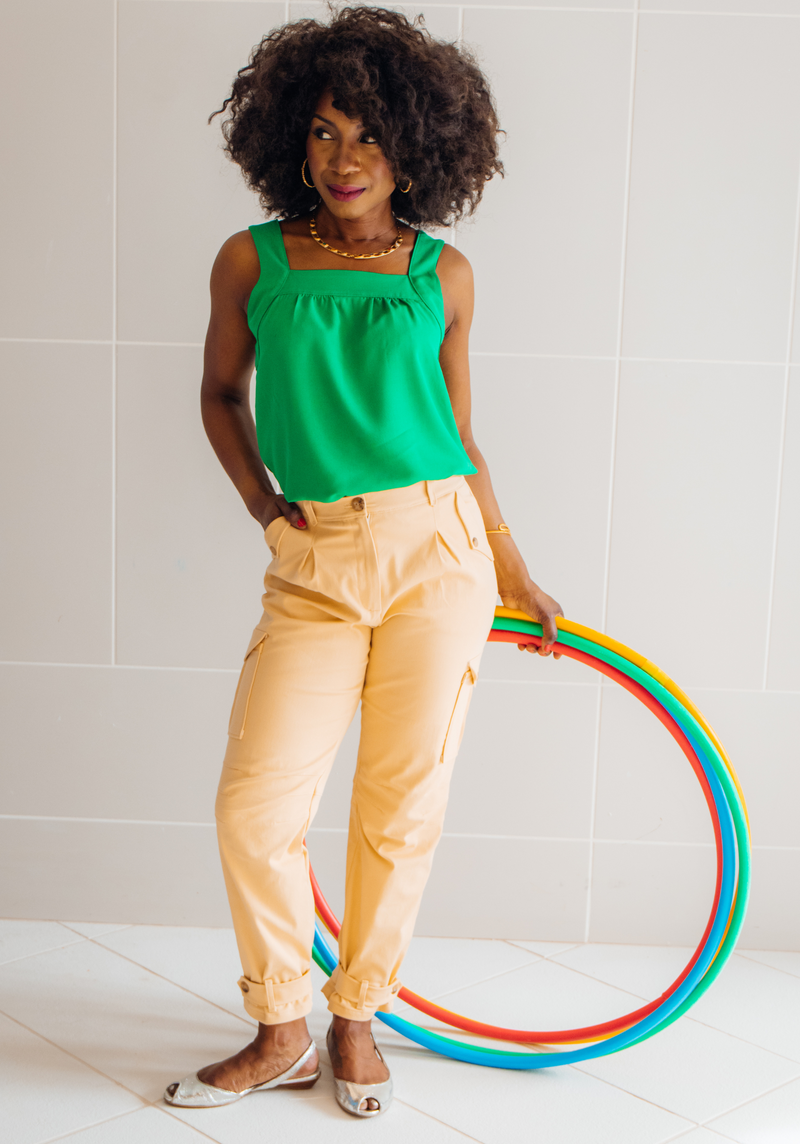 Patron couture pantalon Tremplin / PDF (A4, A3, A0, US Letter) - Cadres, Calques par Taille, Vidéoprojection