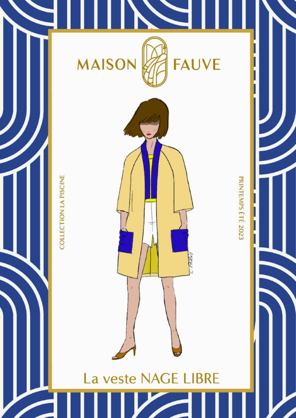 Patron couture pantalon Tremplin / Patron pochette – Maison Fauve