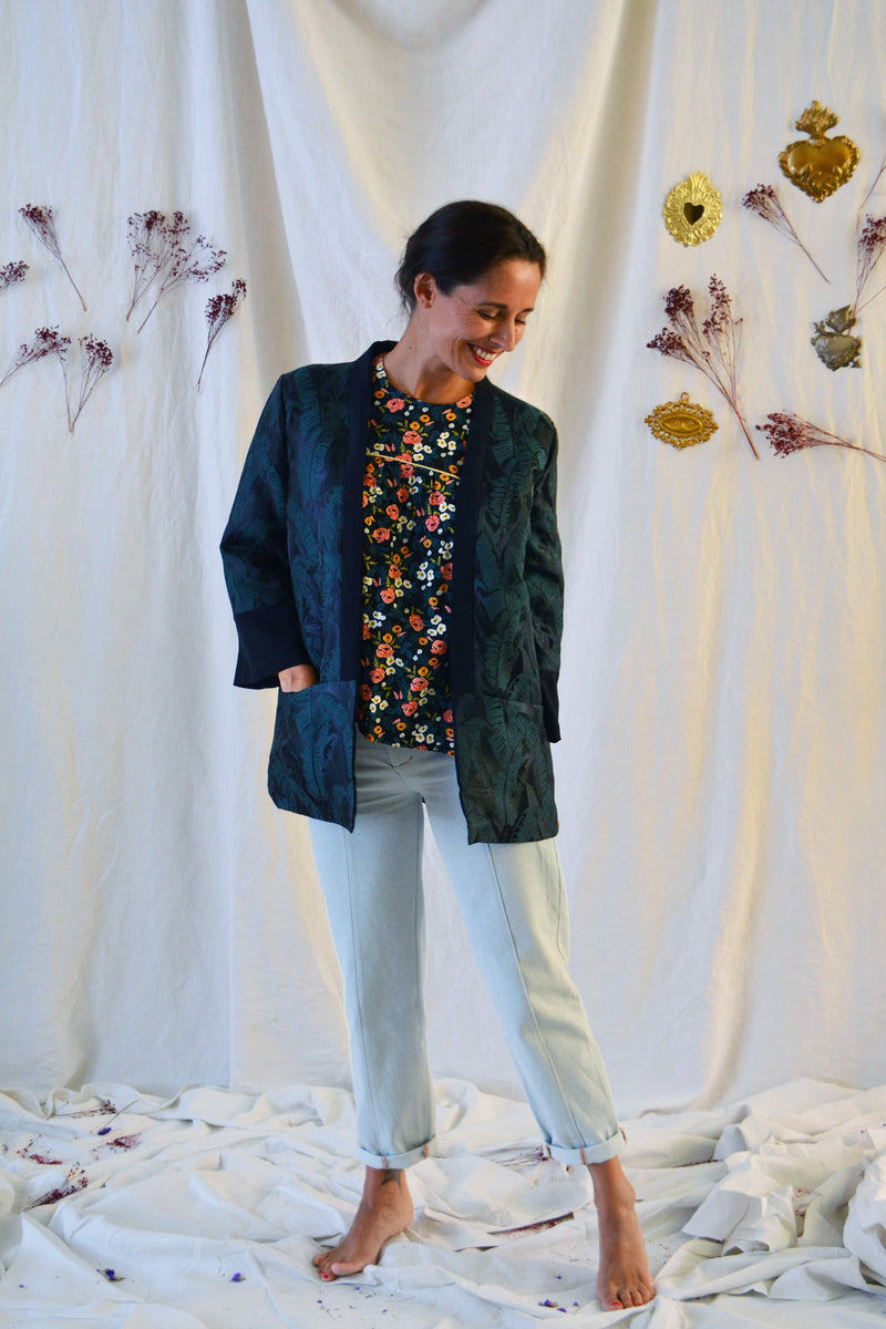 Sand jacket sewing pattern / PDF (A4, A3, A0, US Letter) - Frames, Layers by Size, Video projection