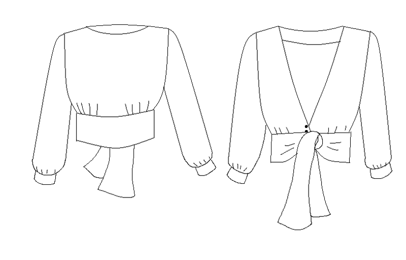 Sierra dress and blouse sewing pattern / PDF (A4, A3, A0, US Letter) - Frames, Layers by Size, Video projection