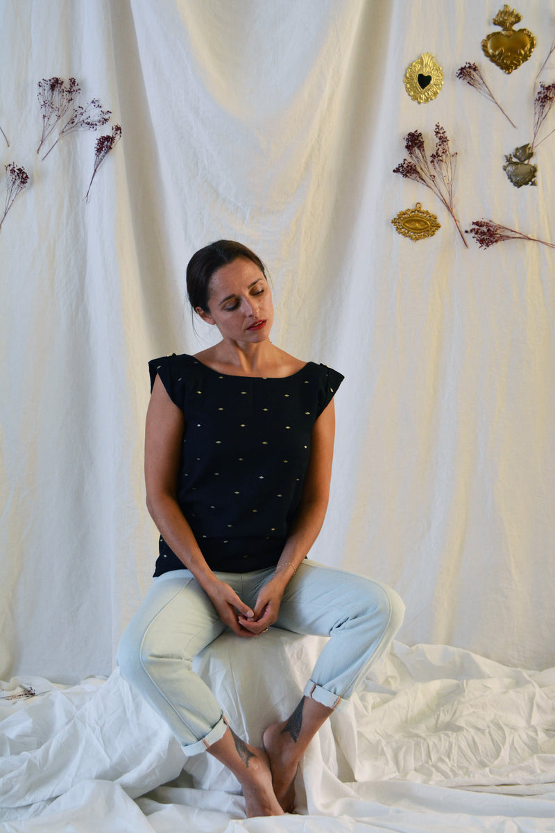 Sirocco Top Sewing Pattern / PDF (A4, A3, A0, US Letter) - Frames, Layers by Size, Video Projection