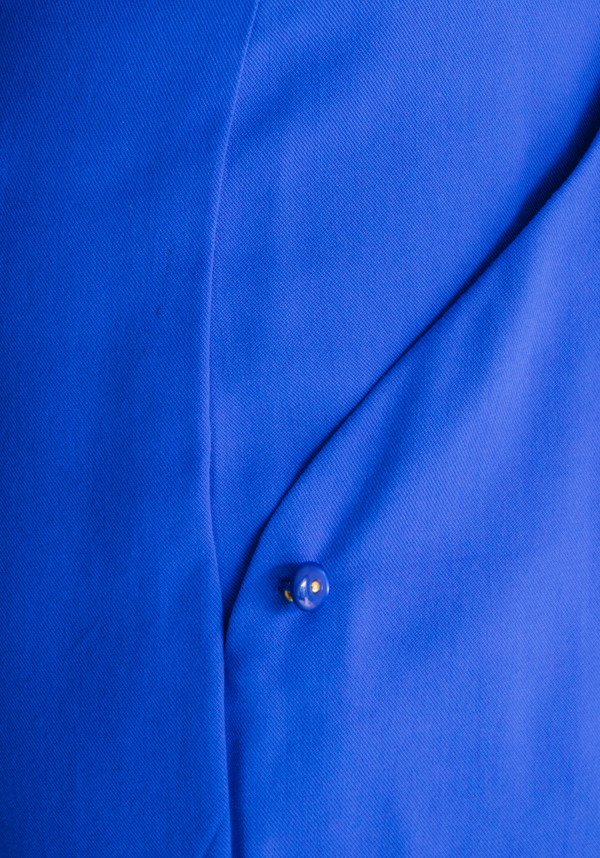 Bouton à queue Wink Bleu Cobalt 10 mm