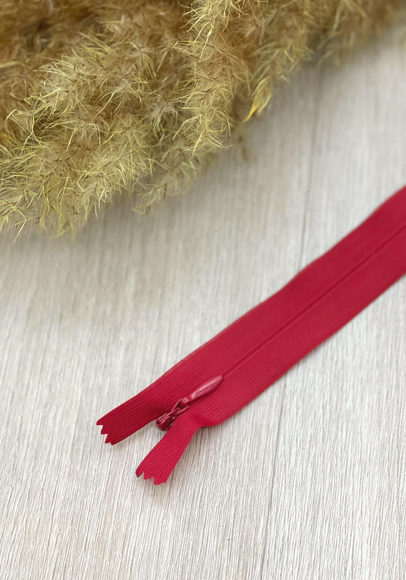 Zip invisible 40 cm - Plusieurs coloris