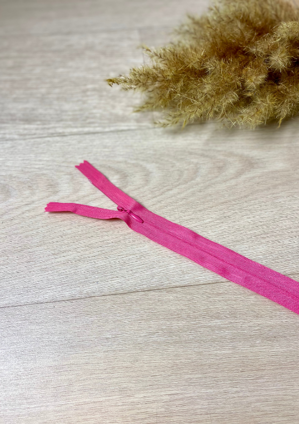 Zip invisible 40 cm - Plusieurs coloris