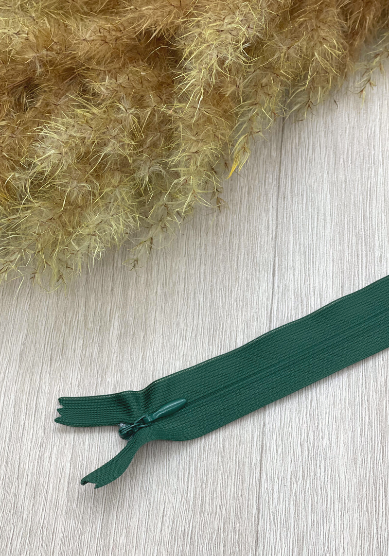 Zip invisible 40 cm - Plusieurs coloris