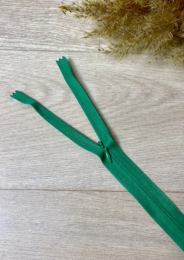 Zip invisible 40 cm - Plusieurs coloris