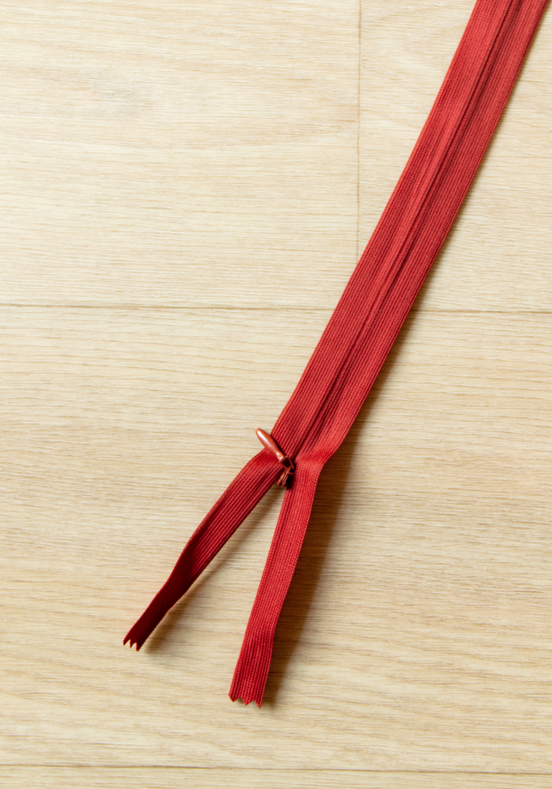 Zip invisible 40 cm - Plusieurs coloris